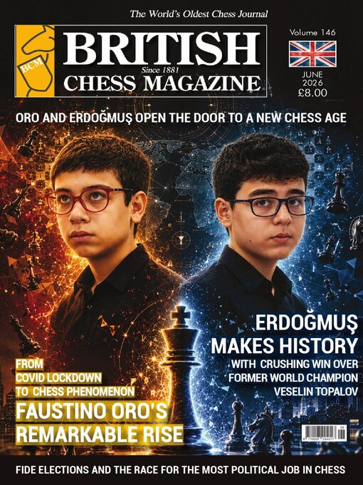 Cover image for British Chess Magazine